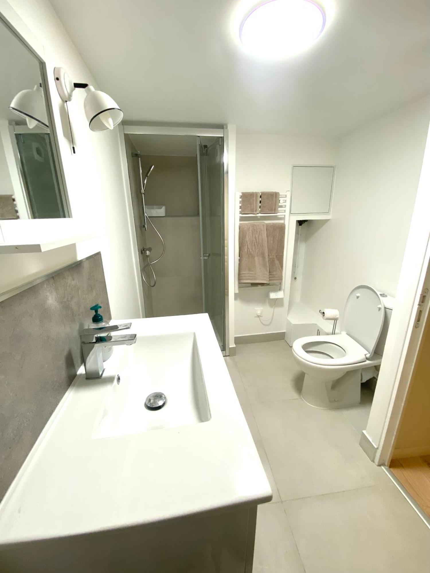 Charmant Appartement A Herblay Centre, Proche Gare, 22 Min De Paris St Lazare Exterior photo